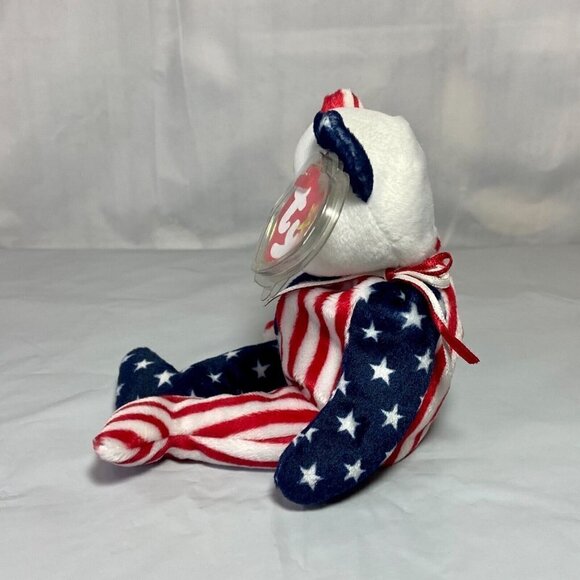 Ty Beanie Baby Spangle 1999 Retired P.E. Pellets 7th Gen Tush Tag Rare Vintage - Picture 3 of 12